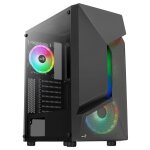 Aerocool scapebkv3 unit� centrale midi tower noir - neuf