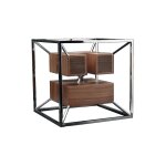 Aeroframe hd 1 - enceinte hifi - chromé avec bois - neuf Aeroframe hd 1 - enceinte hifi - chromé avec bois - neuf