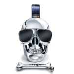 Aeroskull hd + station d'accueil / haut - parleur bluetooth - argent chromé - neuf Aeroskull hd + station d'accueil / haut - parleur bluetooth - argent chromé - neuf