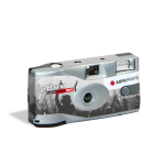 Agfa photo 601026 - appareil photo jetable lebox black&white, 27 photos, objectif optique 31 mm - gris ...