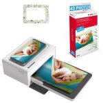 Agfa photo pack imprimante realipix moments + cartouches et papiers 40 photos + joli cadre magn�tique ...