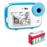 Agfa photo pack realikids instant cam + 3 rouleaux papier thermique atp3wh suppl�mentaires - appareil ...