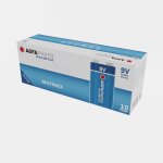 Agfaphoto piles alcalines plus e - block 6lr61 (9v, lot de 10) - longue dure de vie - idales pour appareils ...