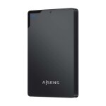Aisens ase - 2520b botier de disques de stockage botier hdd noir 2. 5 aliment par port usb - neuf