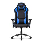 Akracing core sx si�ge de jeu sur pc chaise avec assise rembourr�e noir, bleu - neuf