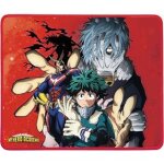 Tapis de souris - konix - my hero academia - rouge - neuf