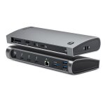 Alogic tb4d3tb station d'accueil avec fil thunderbolt 4 noir - neuf