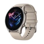 Amazfit gtr 3 gps (satellite), boitier de 45 mm, gris - neuf