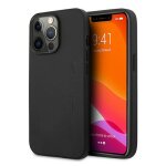 Amg �tui pour iphone 13 pro / 13 6. 1 cuir noir estamp� � chaud - neuf