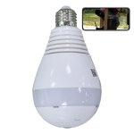 Ampoule camra espion hd 1. 3mp 360 voix bidirectionnelle ip wifi vision infrarouge yonis - neuf