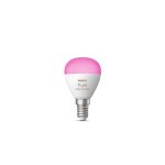 Ampoule connect�e philips hue white et color ambiance p45 e14 5, 1 w blanc - neuf