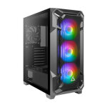 Antec df600 flux midi tower noir - neuf