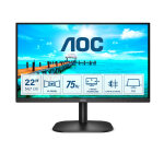 Aoc b2 22b2h / eu led display 54, 6 cm (21. 5 ) 1920 x 1080 pixels full hd noir - neuf Aoc b2 22b2h / eu led display 54, 6 cm (21. 5 ) 1920 x 1080 pixels full hd noir - neuf