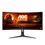 Aoc g2 cu34g2x / bk écran plat de pc 86, 4 cm (34 ) 3440 x 1440 pixels quad hd led noir, rouge - neuf ... Aoc g2 cu34g2x / bk écran plat de pc 86, 4 cm (34 ) 3440 x 1440 pixels quad hd led noir, rouge - neuf ...