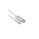 Apm 590480 c�ble hdmi 1, 8 m hdmi type a (standard) hdmi type c (mini) gris, m�tallique - neuf