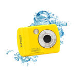 Appareil photo sous - marin easypix w2024 splash jaune - neuf