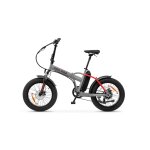 Argento e - mobility mini max gris, rouge aluminium taille unique 50, 8 cm (20 ) 26 kg lithium - ion ...