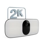 Arlo pro 3 floodlight cam�ra de s�curit� ip int�rieure et ext�rieure 2560 x 1440 pixels mur - neuf
