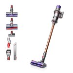 Aspirateur balai dyson v10 absolute 525 w, cuivre et gris - neuf Aspirateur balai dyson v10 absolute 525 w, cuivre et gris - neuf