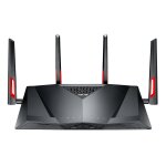 Asus dsl - ac88u routeur sans fil gigabit ethernet bi - bande (2, 4 ghz / 5 ghz) noir, rouge - neuf