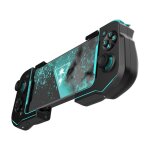 Atom manette de jeu bluetooth analogique / num�rique android, noir, bleu - neuf