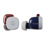 Audio - technica ath - sq1tw casque sans fil ecouteurs appels / musique bluetooth noir, rouge, blanc ...