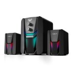 Aula n - 189 p360 son stro pc / notebook 2. 1 enceintes stro 15w + caisson de basse 3, 5mm + usb ...
