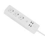 Barrette d'alimentation wifi tellur, 3 prises, 4 * usb 4a, 2200w, 10a, 1. 8m - neuf