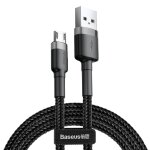 Baseus camklf - ag1 c�ble usb 0, 5 m usb a micro - usb b noir - neuf