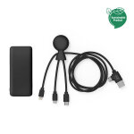 Batterie externe mr bio pack hepta noir 7000mah - neuf