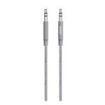 Belkin av10164bt04 - gry c�ble audio 1, 2 m 3, 5mm gris - neuf