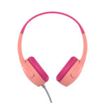 Belkin soundform mini casque avec fil arceau appels / musique / sport / au quotidien rose - neuf
