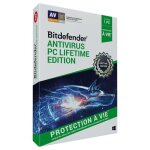 Bitdefender antivirus pc lifetime edition 2022 - protection a vie - neuf