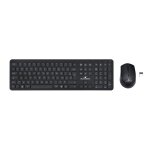 Bluestork pack easy slim clavier souris incluse rf sans fil noir - neuf