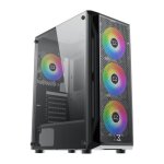 Boitier pc - xigmatek - gaming x - boitier sans alimentation - moyen tour - format atx - noir en46621 ...
