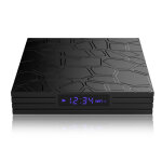 Box android 9. 0 4k 1. 5ghz passerelle multimedia bluetooth wifi 4gb + 32gb yonis - neuf