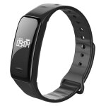 Bracelet connect� 0. 49 pouces oled ip67 montre cardio podom�tre sommeil noir yonis - neuf