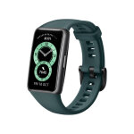 Bracelet connect� huawei band 6 - vert - neuf