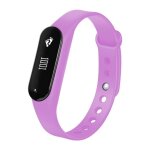 Bracelet connect� sport ios android montre tactile cardio appel ip65 violet yonis - neuf