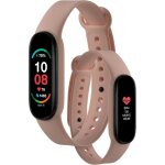 Bracelet connect sportif abyx fit lime 2 rose - neuf