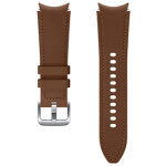 Bracelet hybride en cuir pour g watch 4 classic 115mm, s / l camel samsung - neuf