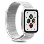 Bracelet nylon sport pour apple watch 38 - 40mm taille unique 38 à 41mm noir et blanc puro - neuf Bracelet nylon sport pour apple watch 38 - 40mm taille unique 38 à 41mm noir et blanc puro - neuf