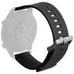 Bracelet silicone icon pour universel 22mm noir puro - neuf