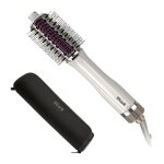 Brosse et peigne chauffants - shark - smoothstyle hd212eu - 3 tempratures avec sac de rangement - modes ...