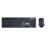 Bundle clavier + souris filaire we plug & play / compact / 1000 dpi touches silencieuses / - neuf