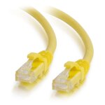 C2g c�ble de raccordement r�seau cat6 avec gaine non blind� (utp) de 0, 5 m - jaune - neuf
