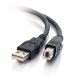 C2g c�ble usb 2. 0 a / b de 2 m - noir - neuf