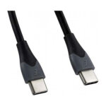 Cble bicolore - usb - a / usb - c - 1. 2m noir - neuf