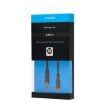 C�ble jack 3, 5 mm m�le / femelle 2. 50 fiches or - neuf
