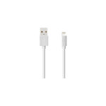 Cble lightning certifi mfi apple charge / sync (3m), blanc lumineux - neuf
